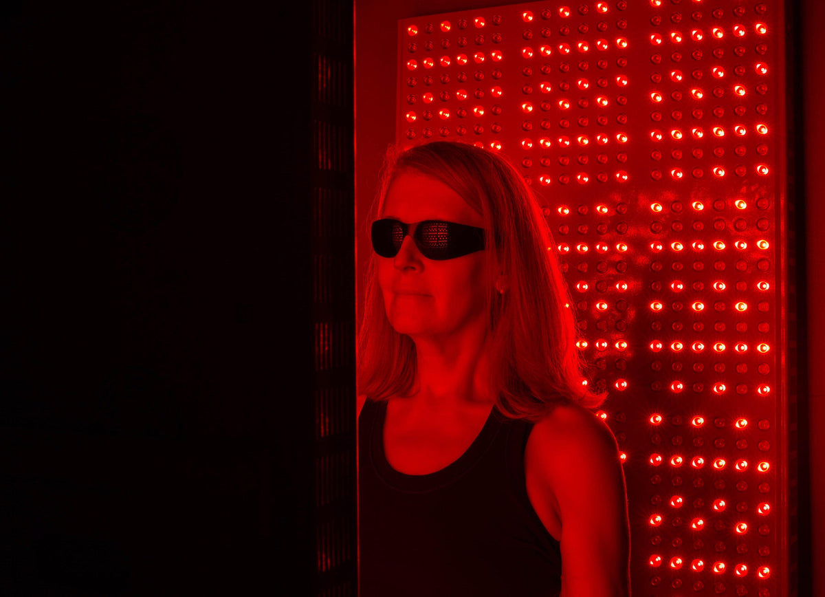 Mito Red Light | Red Light Therapy Glasses IR5 (Extra Dark)