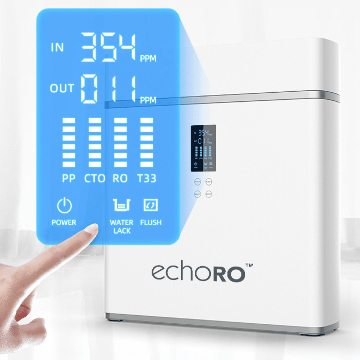 ECHO RO™ Water Filter Machine (Tankless Reverse Osmosis)