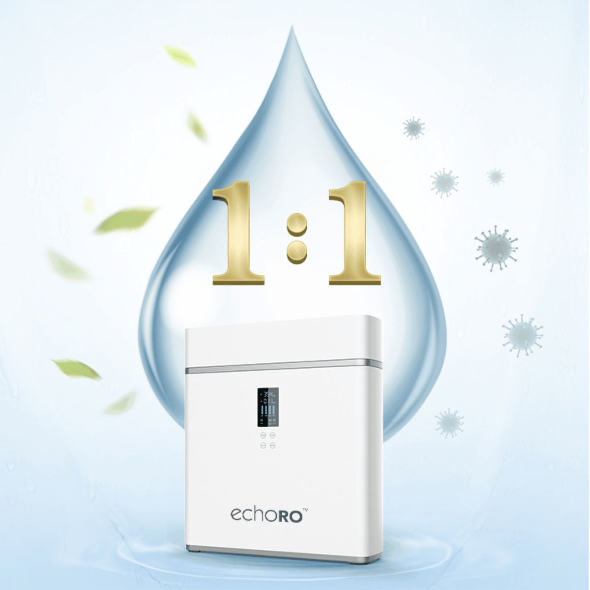 ECHO RO™ Water Filter Machine (Tankless Reverse Osmosis)