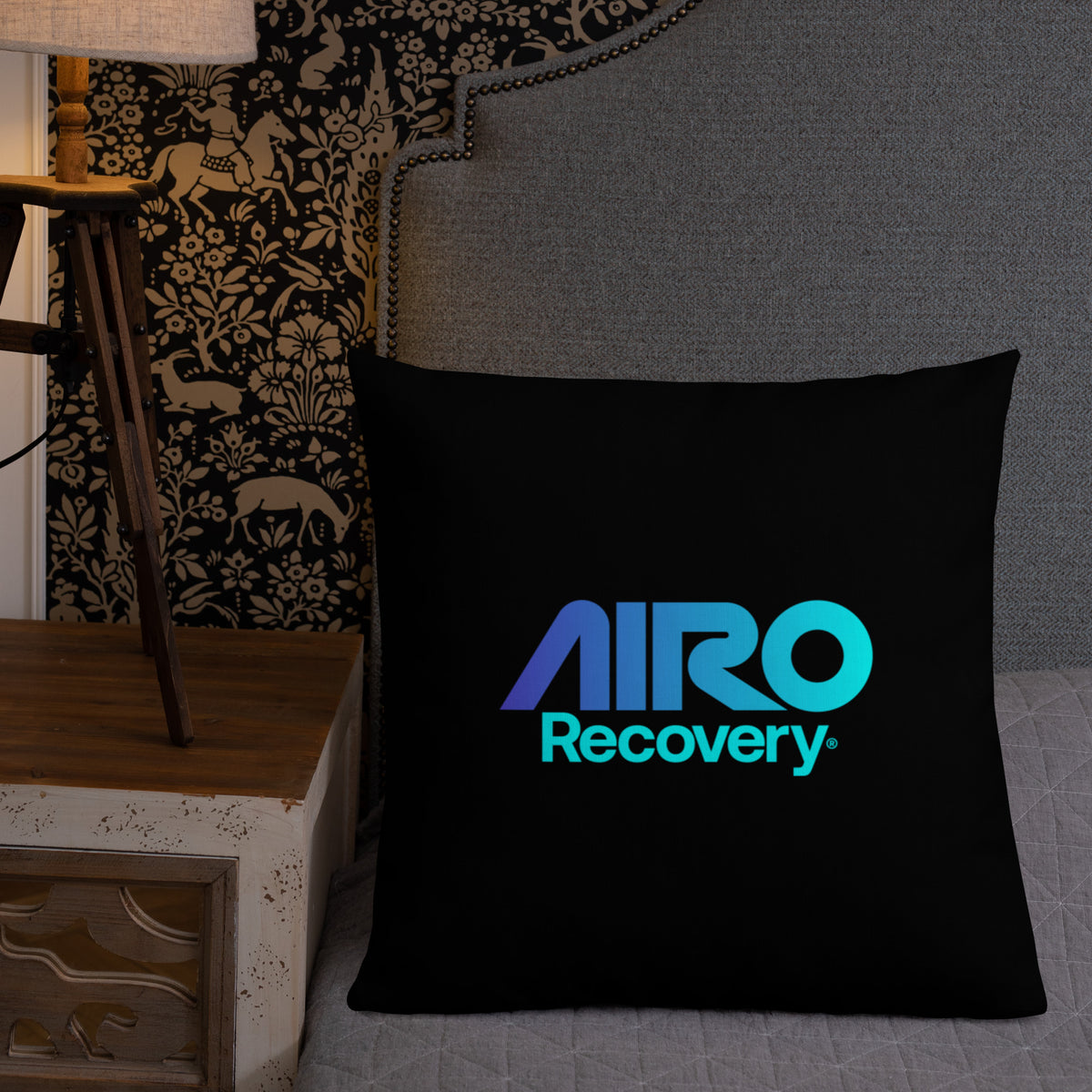 Premium 22&quot;x22&quot; Logo Pillow