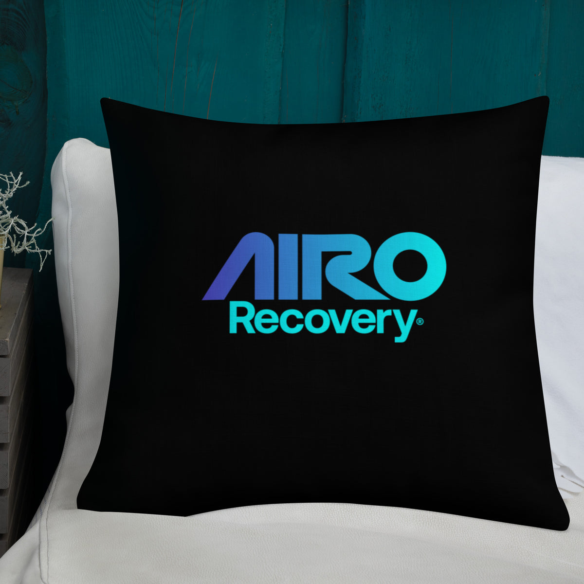 Premium 22&quot;x22&quot; Logo Pillow