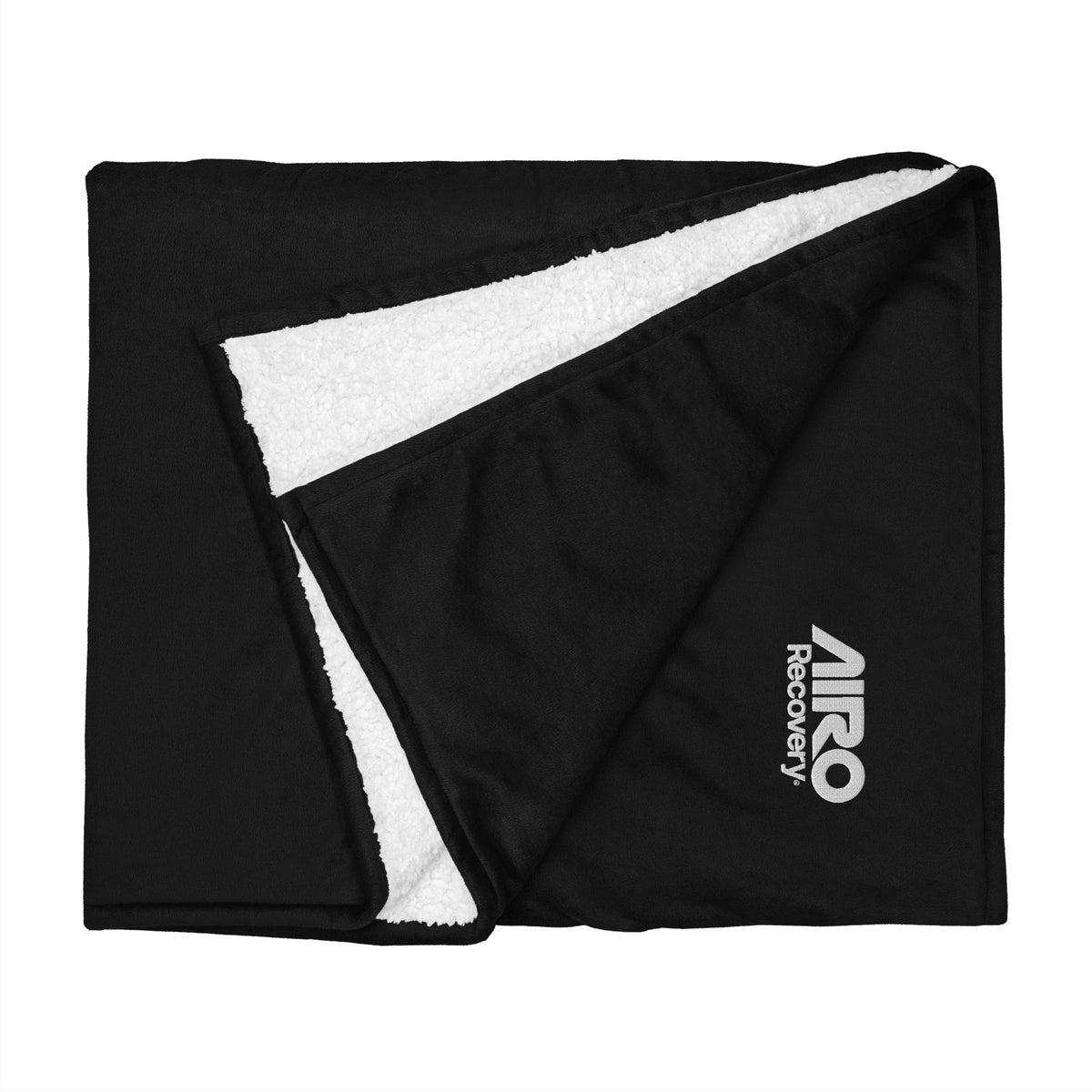 Premium Logo Sherpa Blanket