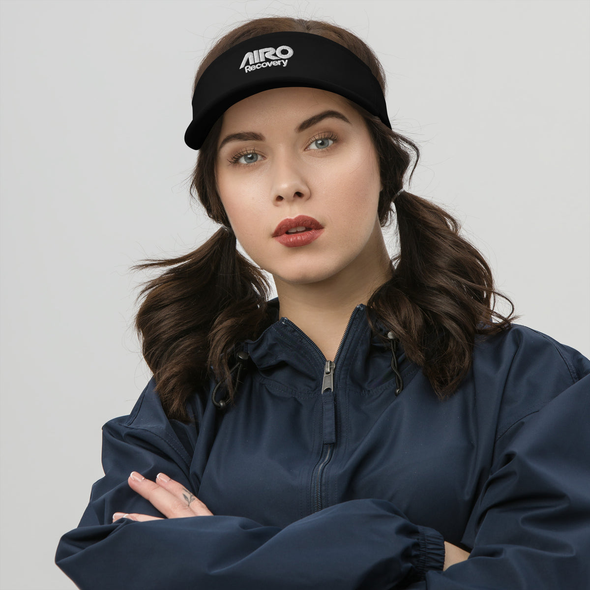 Embroidered Logo Visor